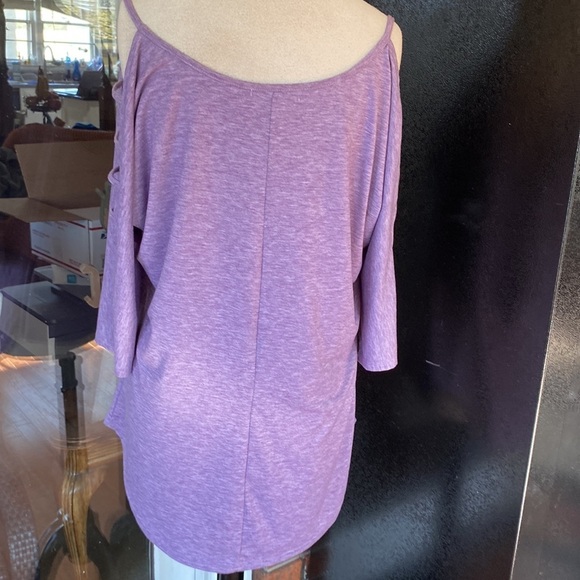 HARLEY DAVIDSON XL OFF THE SHOULDER SEXY TUNIC STYLE TOP OPEN SLEEVE DETAILING - Picture 5 of 9